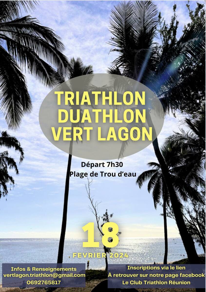 Triathlon/ Duathlon Vert Lagon 2024